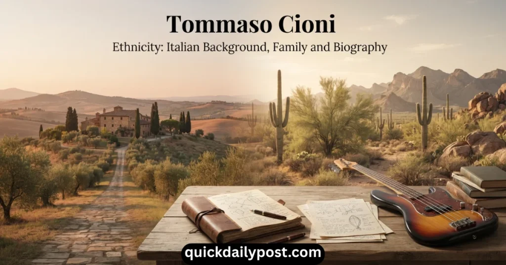 tommaso cioni ethnicity
